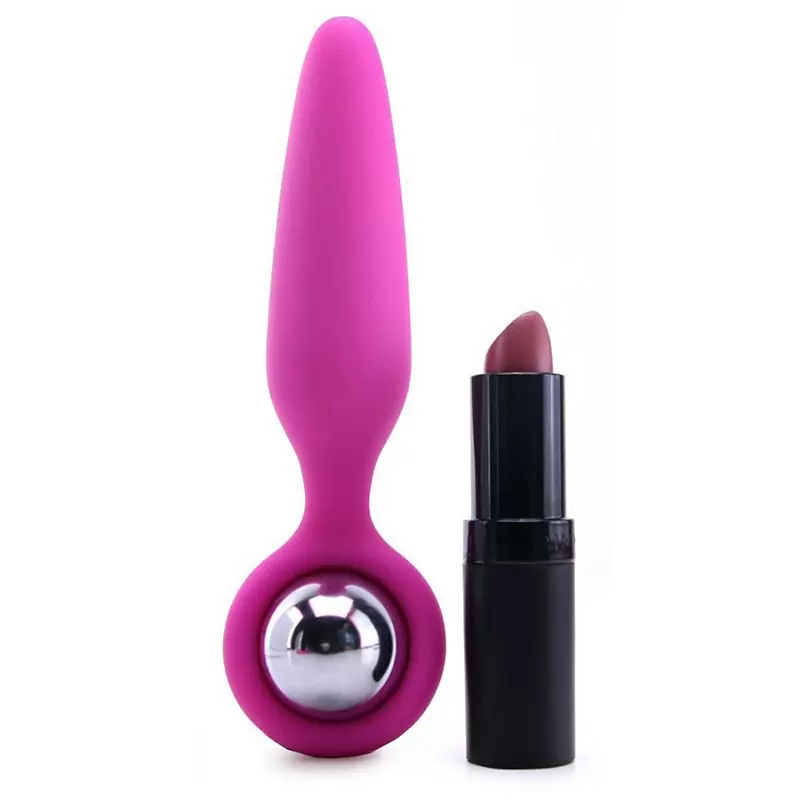 Анальная пробка с вибрацией Booty Glider – розовая