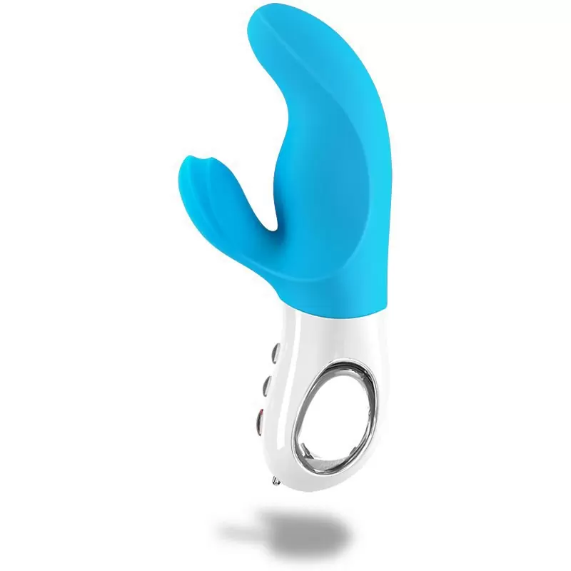 Водонепроницаемый вибратор Fun Factory Miss Bi, 17 см, 6 режимов, голубой
