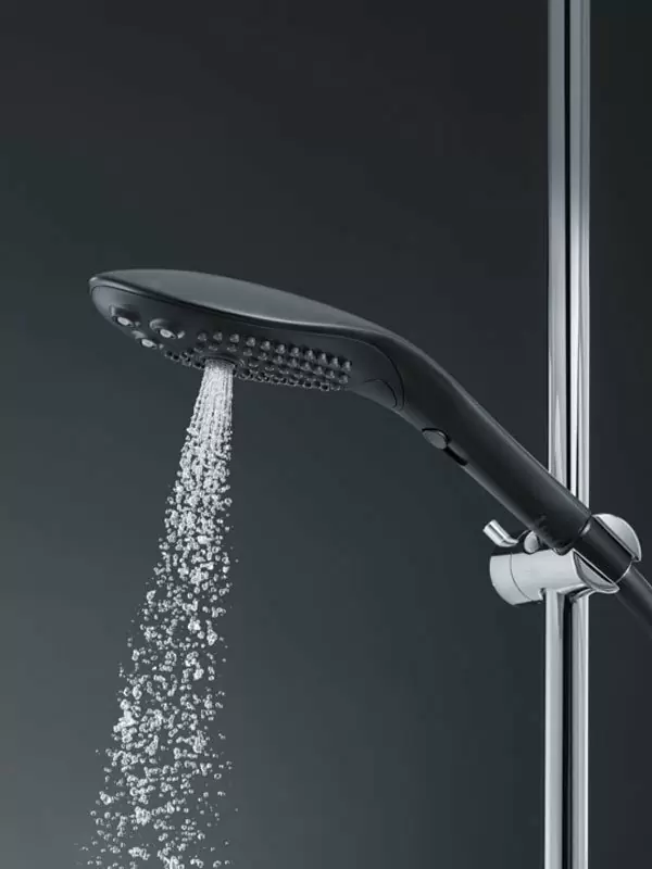 Насадка для душа Womanizer Wave, 27 см, 3 режима, черная