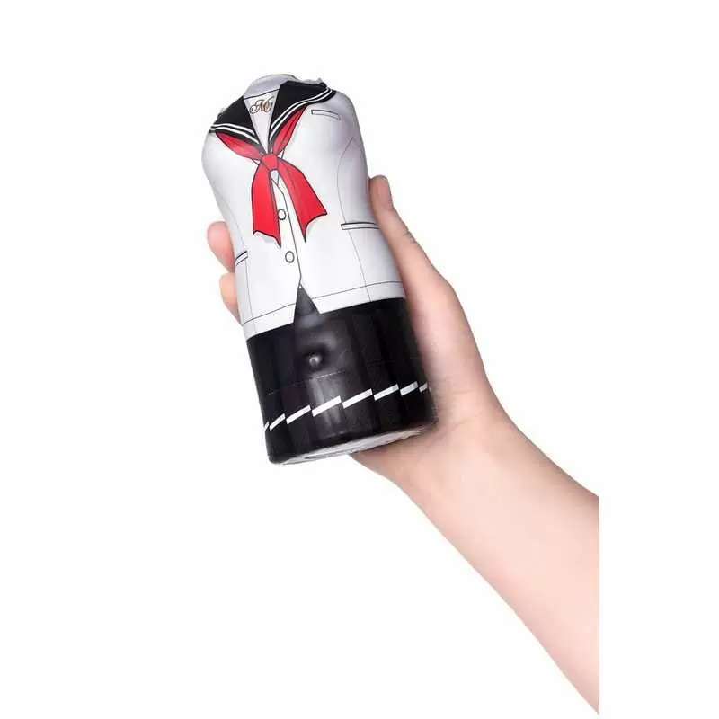 Белый мастурбатор Magic Eyes Uniforms Nude Blazer хентай-школьница, 17 см