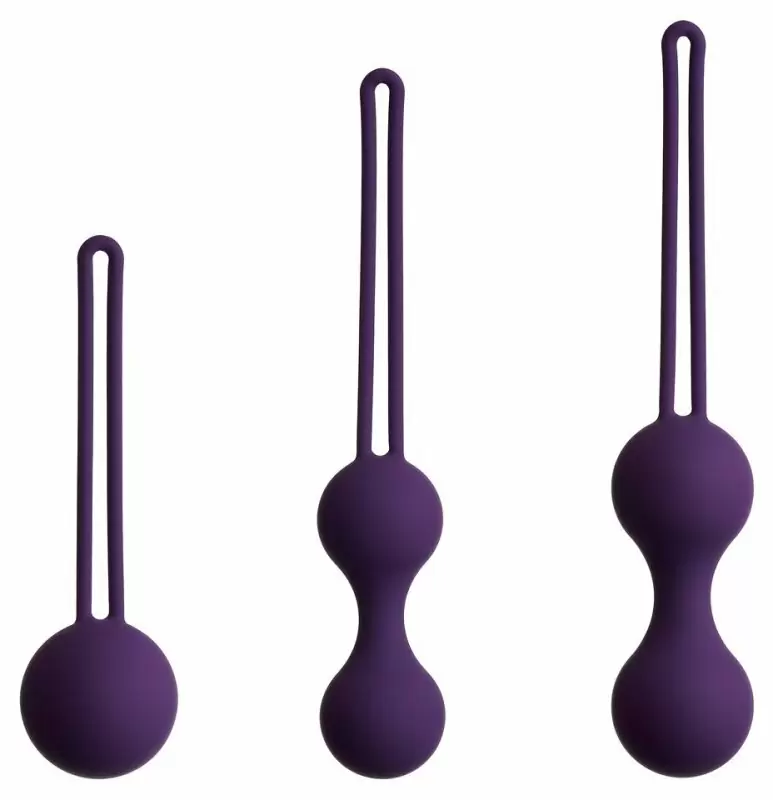 Набор вагинальных шариков So Divine Kegel training set. Фиолетовый