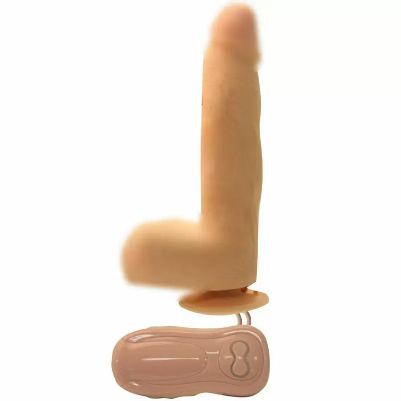 Фаллоимитатор The Surfer с вибрацией и подогревом – телесный