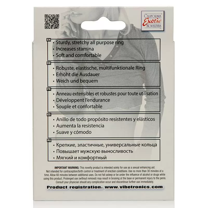 Эрекционное кольцо Shane’s World Rock Star Ring – черный