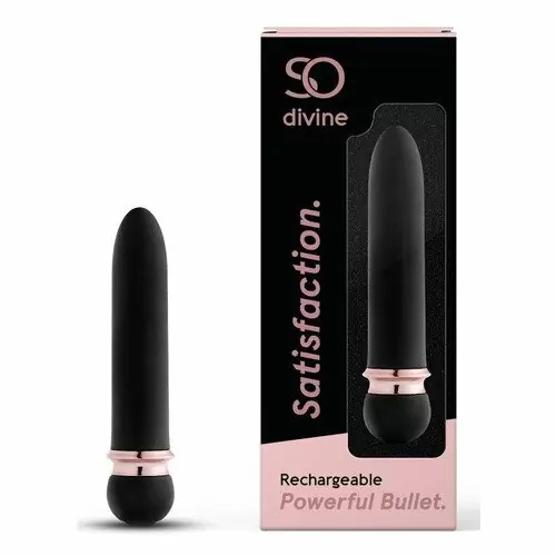 Вибропуля So Divine Satisfaction Powerful Bullet. Черный