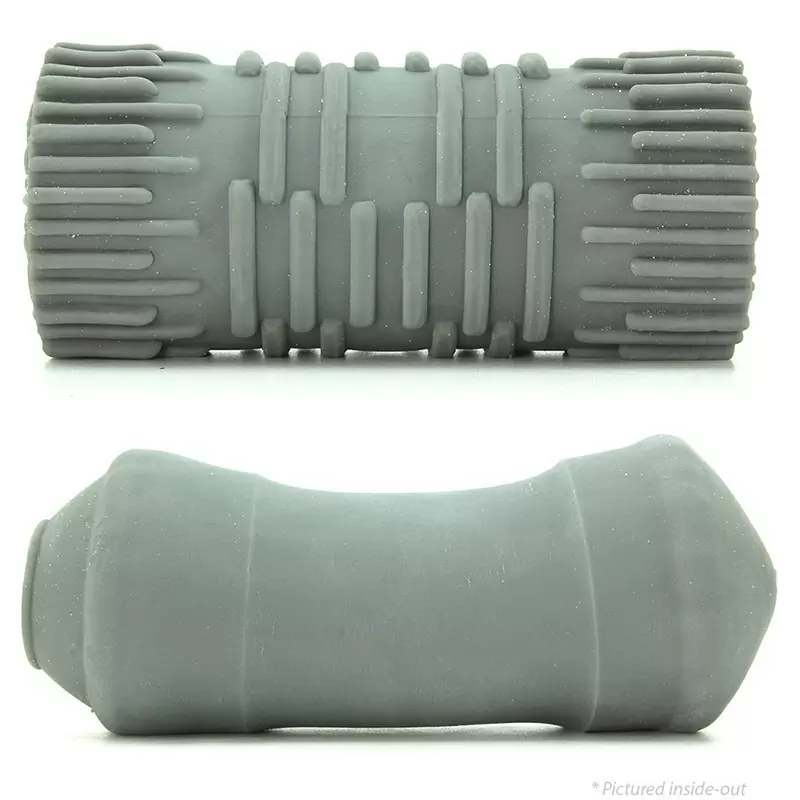 Мастурбатор Apollo Reversible Premium Masturbator Grip двусторонний – серый