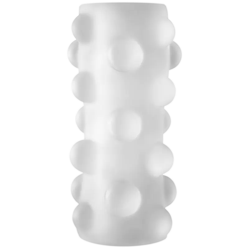 Мастурбатор двусторонний OptiMALE Reversible UltraSkyn Stroker Rollerball – прозрачный