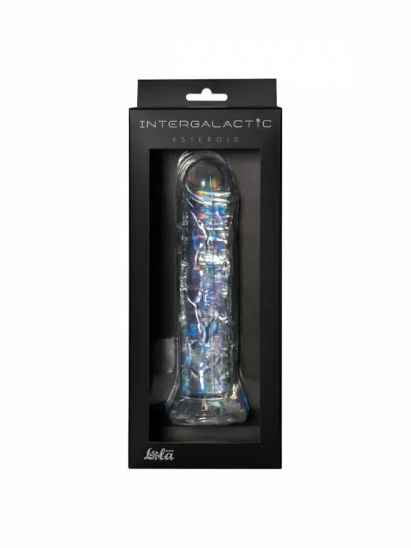 Прозрачный фаллоимитатор Intergalactic Asteroid, Lola Games