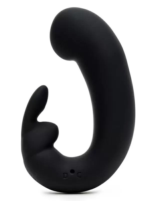 Компактный вибратор-кролик Fifty Shades of Grey Rabbit Sensation, 20 режимов, 11 см, черный