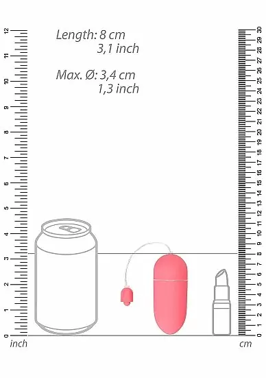 Виброяйцо Vibrating Egg (Розовый)