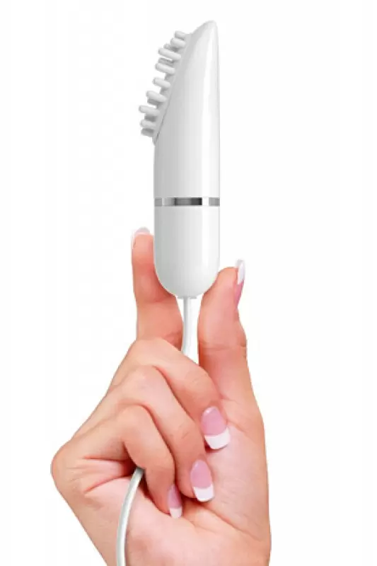 Вибромассажер iSex с набором USB-насадок – белый