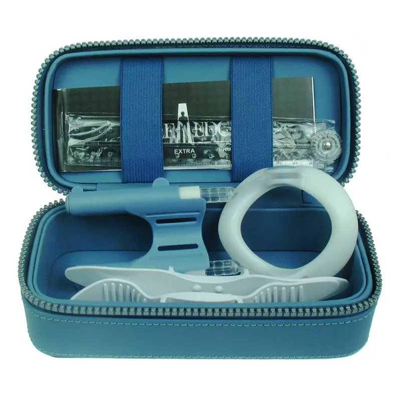 Базовый комплект для увеличения пениса Male Edge Basic – голубой с белым