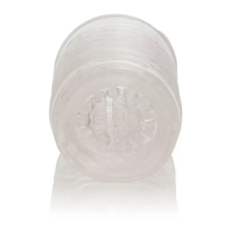 Двусторонний мастурбатор Reversible Masturbator – прозрачный