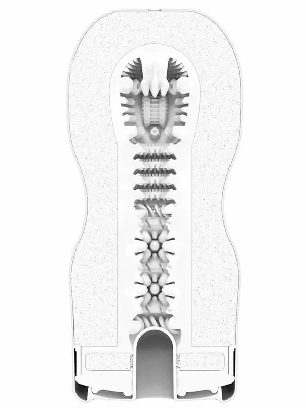 Нереалистичный мастурбатор Tenga Original Vacuum Cup Strong Ultra size, 18 см, ТПЭ, белый