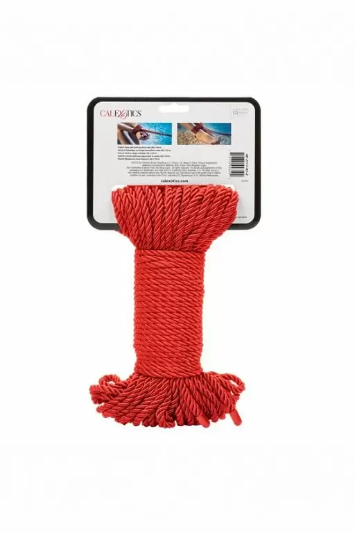 Красная верёвка Scandal BDSM Rope — 30 метров