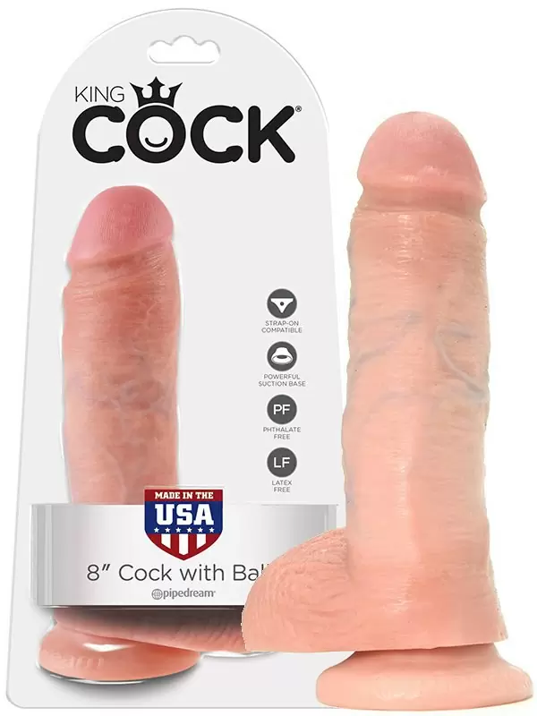 Фаллоимитатор-реалистик с мошонкой 8