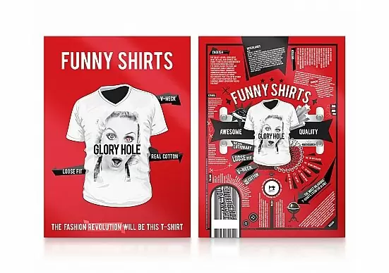 Футболка Funny Shirts - Glory Hole - L