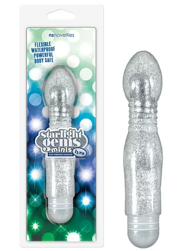 Вибромассажер Minis Lyra – прозрачный