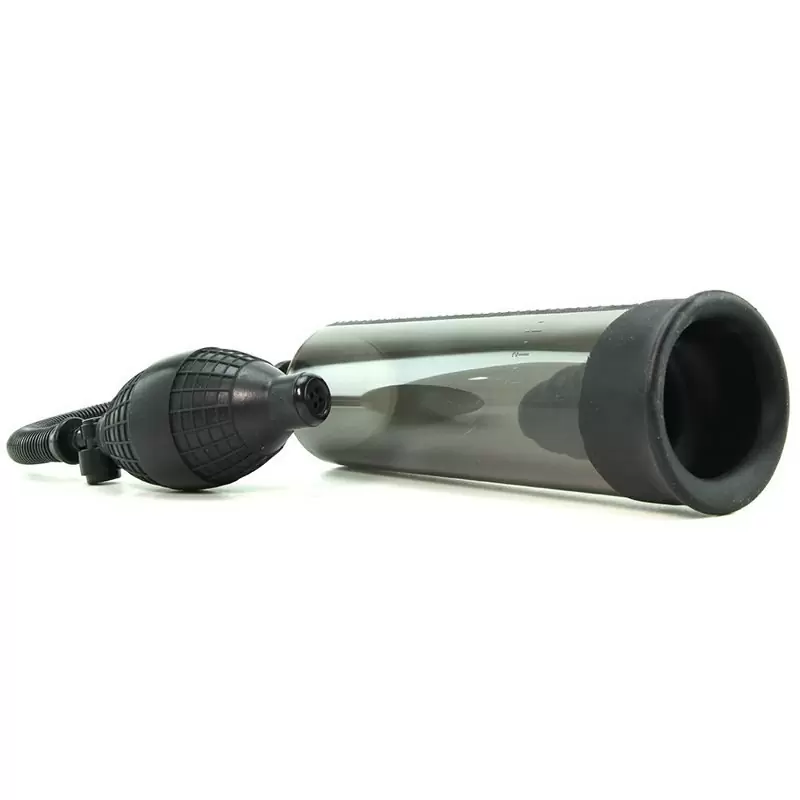 Вакуумная помпа и эрекционное кольцо Precision Pump with Erection Enhancer – черный
