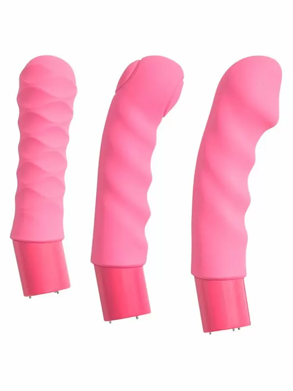 Эргономичная виброподушка Orion RIDE ON, 3 насадки, 44 см, 13 режимов, силикон, розовый