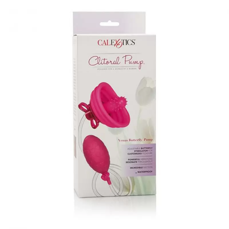 Проникающая помпа Venus Butterfly – розовый
