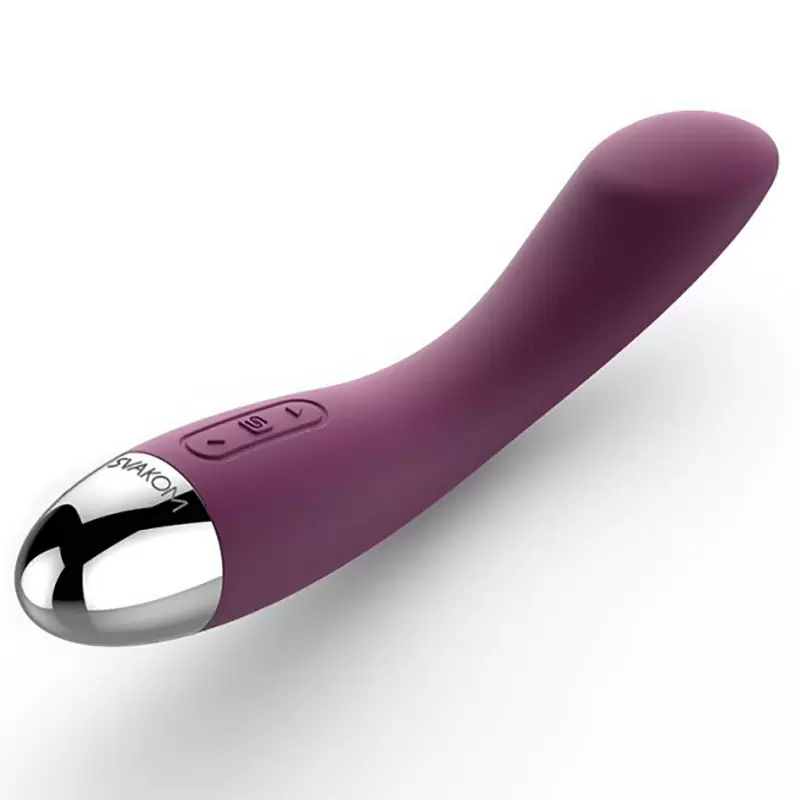 Сенс-вибратор G-точки Lisa включающийся от прикосновений – фиолетовый
