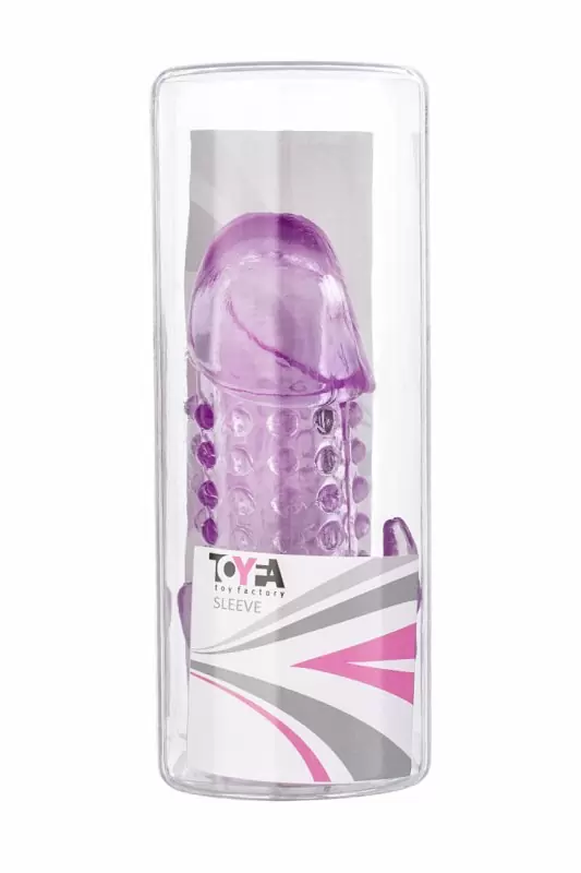 Насадка с двойной стимуляцией TOYFA - фиолетовый