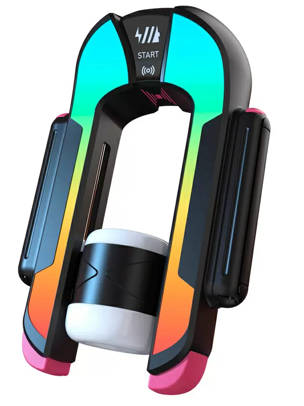 Интерактивный автоматический мастурбатор Tingon M2, 31 см, датчики давления, управление через приложение, ТПЕ