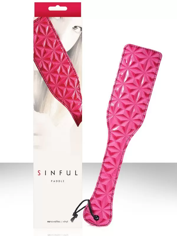 Шлепалка розовая Sinful - Paddle