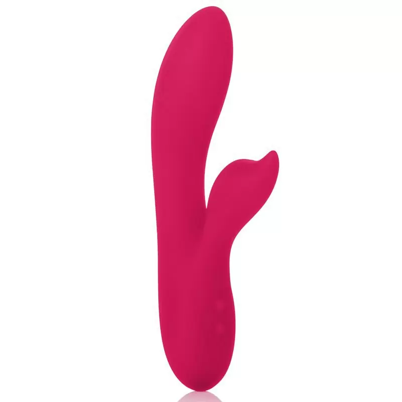 Вибромассажер со стимулятором клитора Silhouette S19 перезаряжаемый – красный