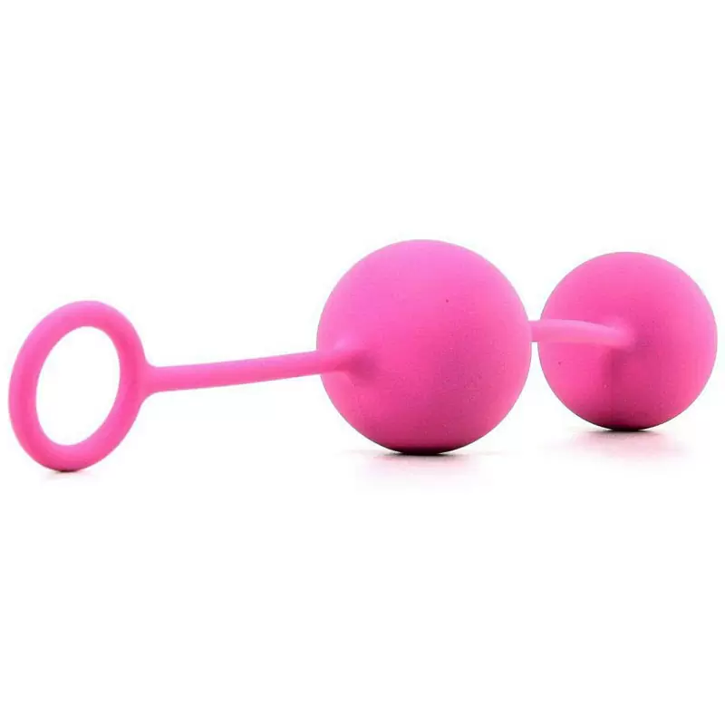 Вагинальные шарики со смещенным центром тяжести Lia Love Balls - Pink