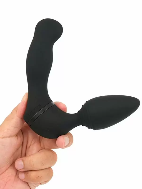 Гибридный стимулятор простаты Nexus Revo Twist, 15 см с пультом Д/У, черный