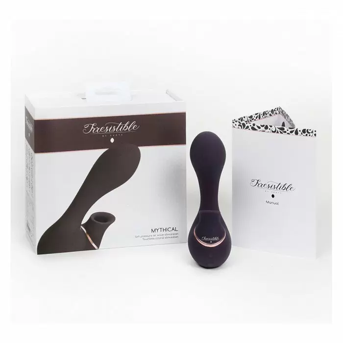 Вакуумный вибратор-кролик Irresistible Mythical Purple, 14,1 см, силикон, фиолетовый