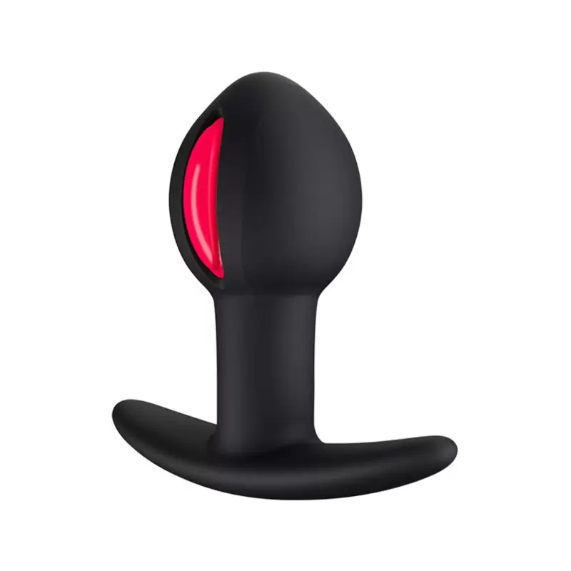 Анальный стимулятор B Ball Uno со смещенным центром тяжести – черный с малиновым
