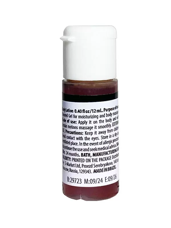 Жидкий вибратор Hot Flowers Vibroquet, тутти-фрутти, 12 мл