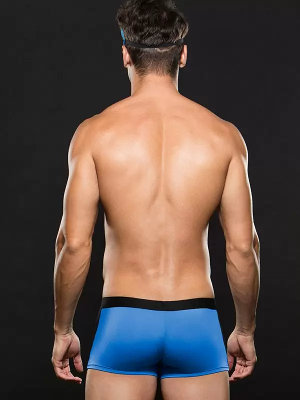 Эротический игровой костюм Envy Cop «Коп»: хипсы и фуражка – синий, L/XL