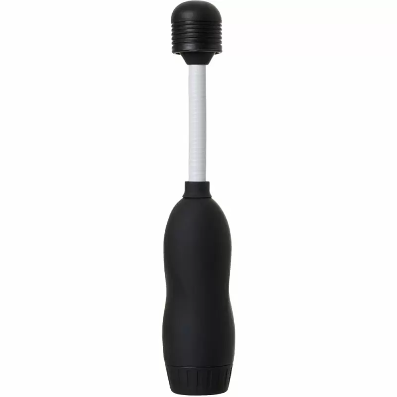 Черно-белый вибратор LaFree Denma Magic Eyes с функцией массажера тела, 20,4 см