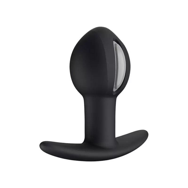 Анальный стимулятор B Ball Uno со смещенным центром тяжести – черный с серым