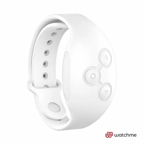 Вибратор для пар с пультом-часами WEARWATCH DUAL PLEASURE WIRELESS TECHNOLOGY WATCHME INDIGO / SNOW