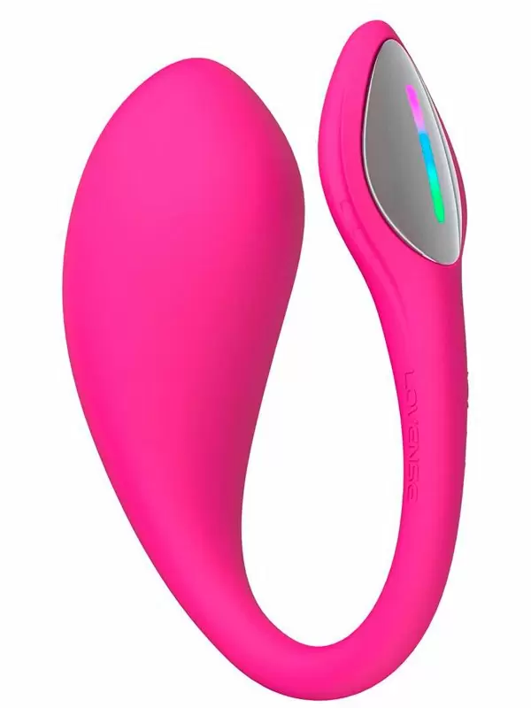 Интерактивное виброяйцо Lovense Lush 4, программируемое управление со смартфона, с LED-подсветкой, силикон