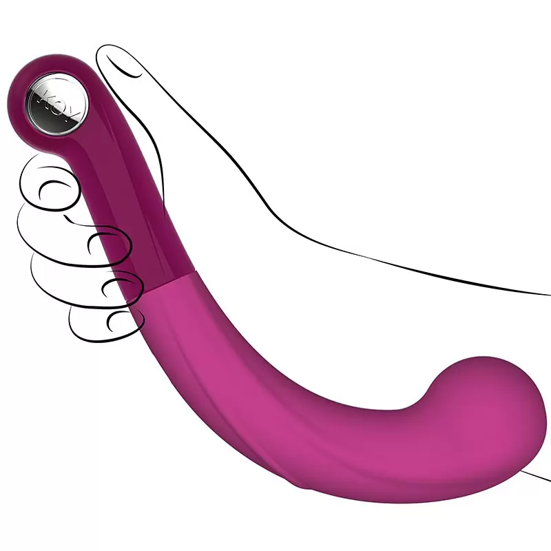 Перезаряжаемый вибромассажер G-точки Comet II – розовый