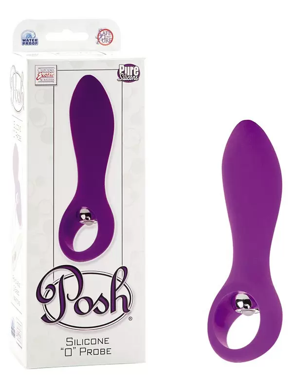 Анальный стимулятор Posh Silicone “O” Probe фиолетовый
