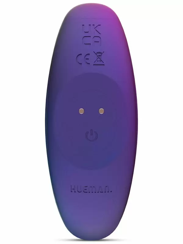 Анальная вибропробка EDC Supernova, 13, 8 см, с поступательными движениями, силикон, фиолетовый 