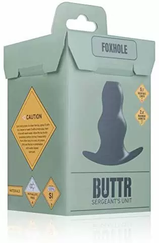 Полая анальная пробка-тоннель для ношения Foxhole Hollow Butt Plug