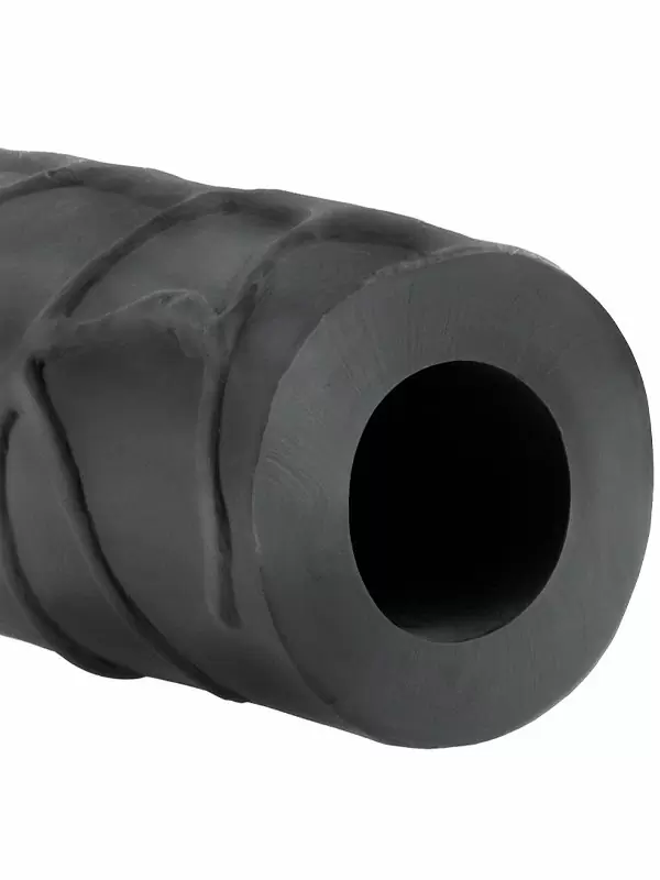 Реалистичная насадка удлинитель Mega 3 X-tensions, 23 см, диаметр 5 см, черный