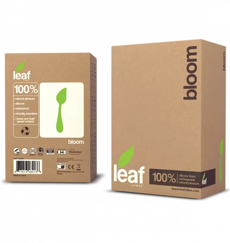 Перезаряжаемый вибромассажер Bloom by Leaf