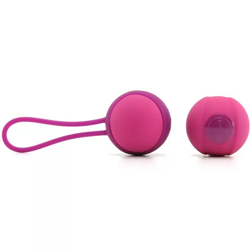 Набор из 2-х вагинальных шариков разного веса Stella I - Pink