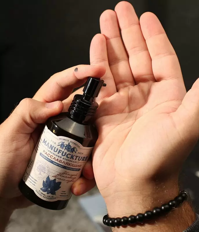 Расслабляющий анальный интимный гель MANUFUCKTURE, с лавром, 150 мл