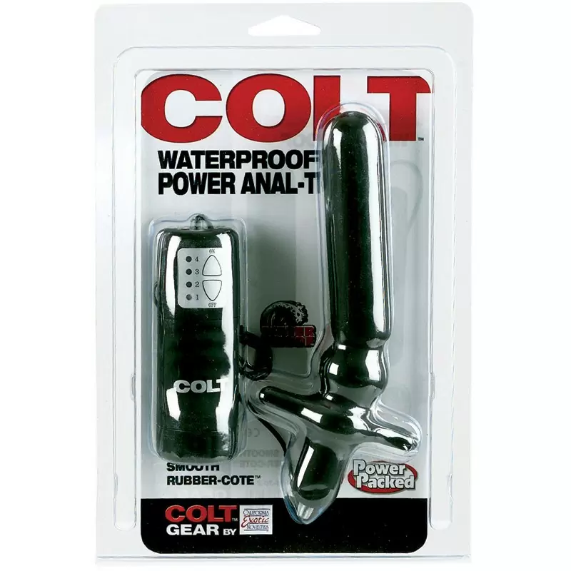 Водонепроницаемый вибромассажер простаты Colt Power Anal-T