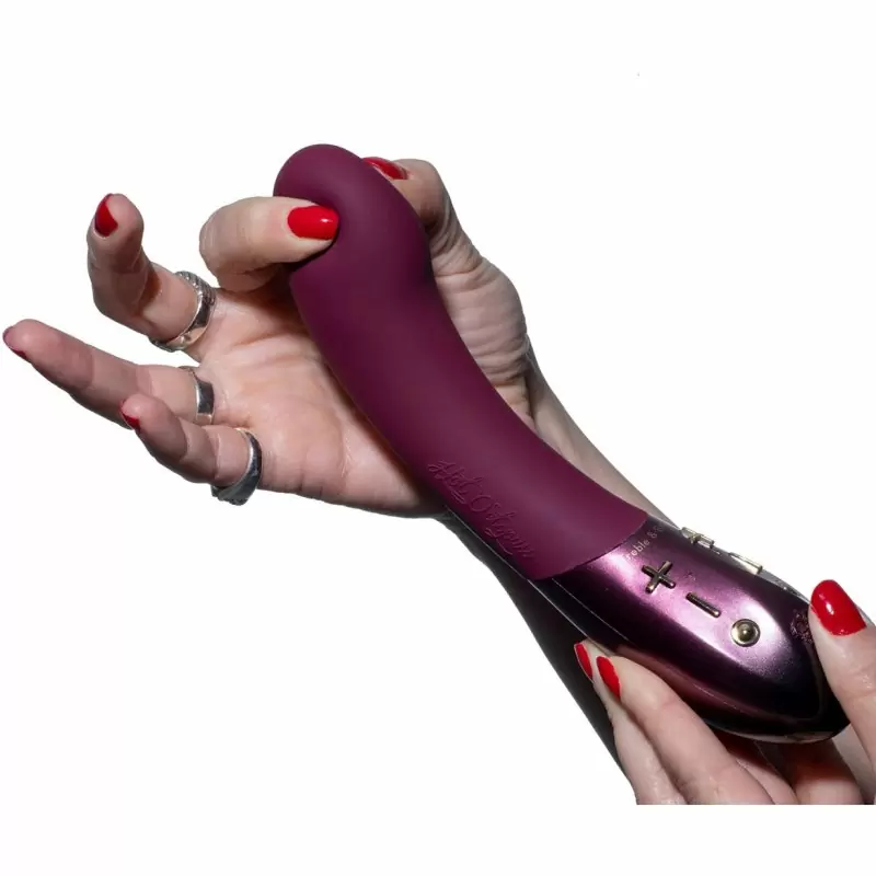 Вибратор зоны G с двумя моторами «Kurve», Hot Octopuss