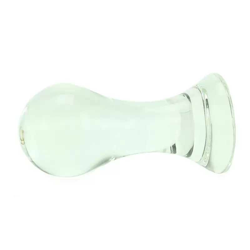 Анальный стимулятор Crystal Pops Small из стекла – прозрачный